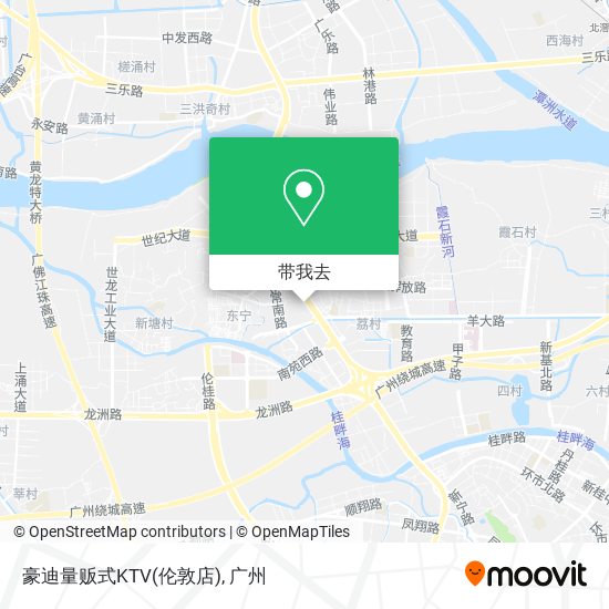 豪迪量贩式KTV(伦敦店)地图