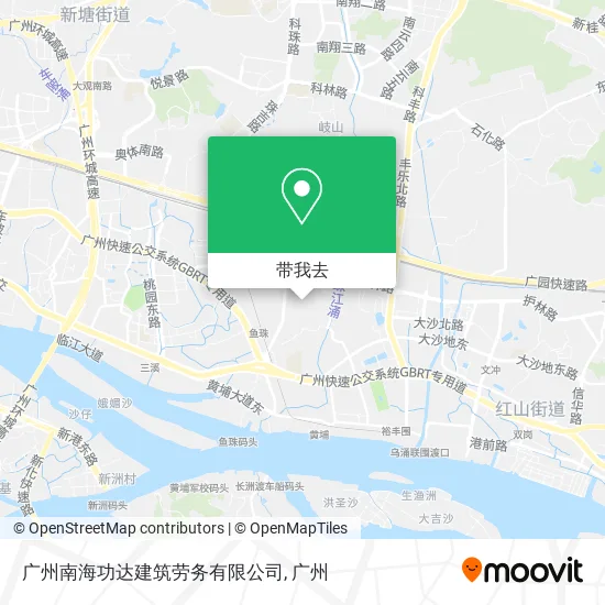 广州南海功达建筑劳务有限公司地图