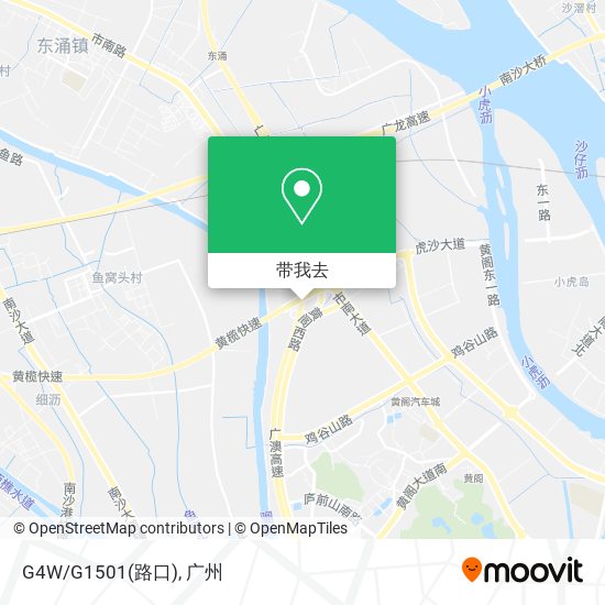 G4W/G1501(路口)地图