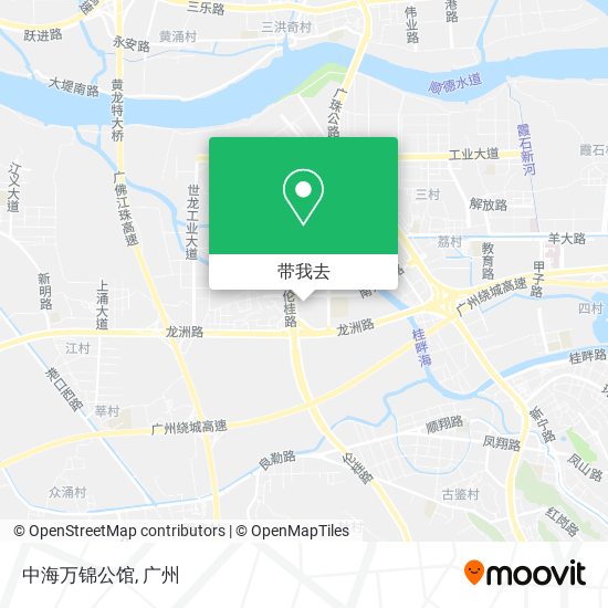 中海万锦公馆地图