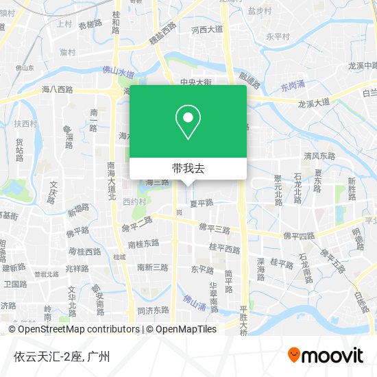 依云天汇-2座地图