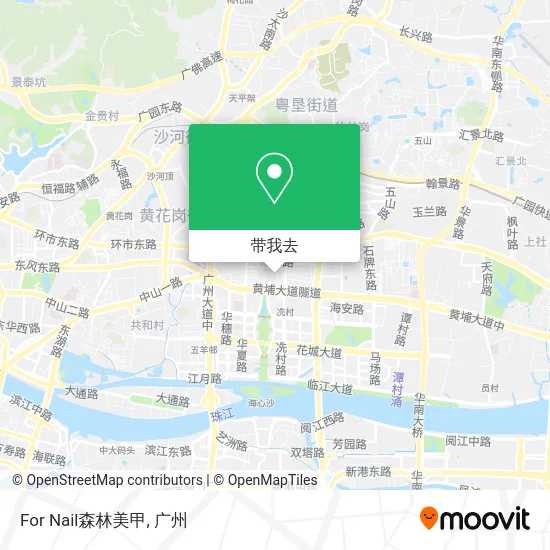 For Nail森林美甲地图