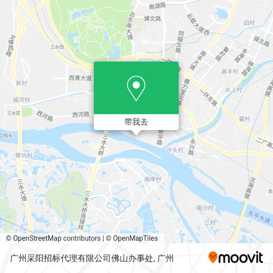 广州采阳招标代理有限公司佛山办事处地图