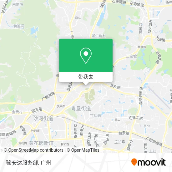 骏安达服务部地图
