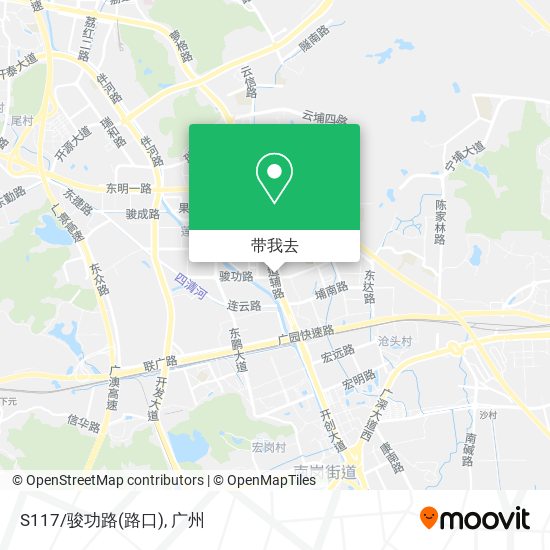 S117/骏功路(路口)地图
