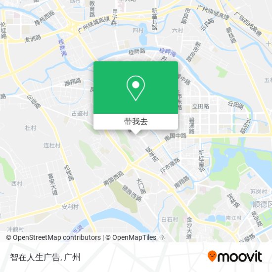 智在人生广告地图