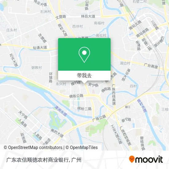 广东农信顺德农村商业银行地图