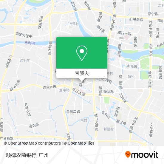 顺德农商银行地图