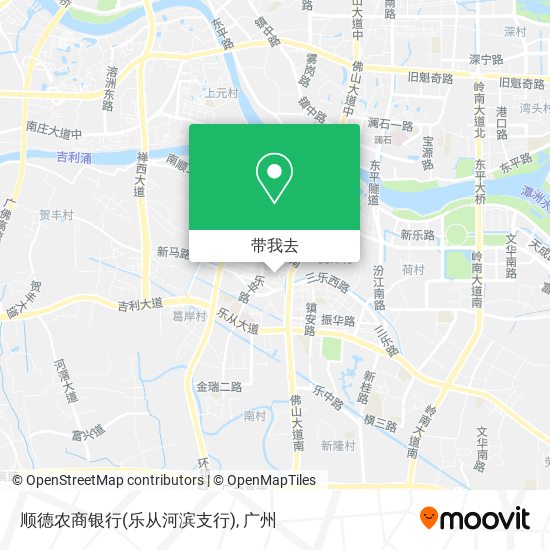 顺德农商银行(乐从河滨支行)地图
