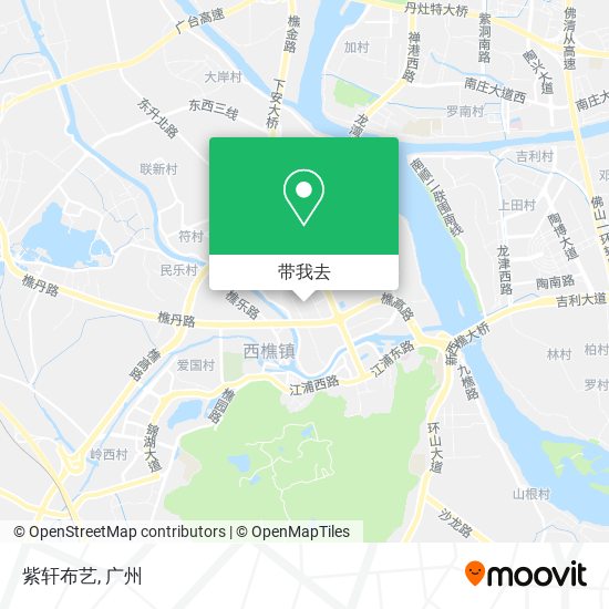 紫轩布艺地图