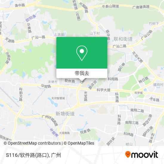 S116/软件路(路口)地图