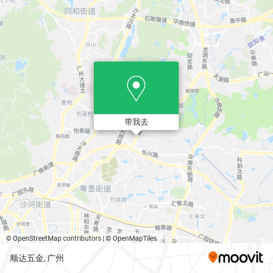 顺达五金地图