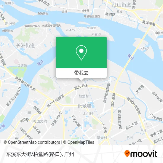 东溪东大街/柏堂路(路口)地图