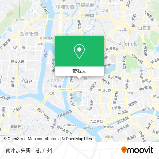 南岸步头新一巷地图