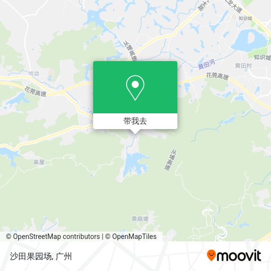 沙田果园场地图