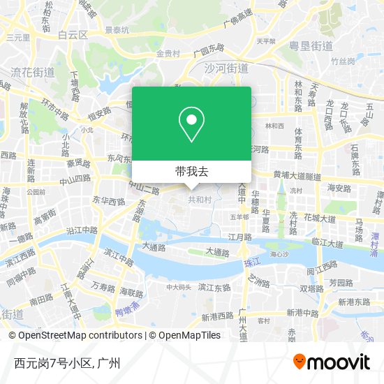 西元岗7号小区地图