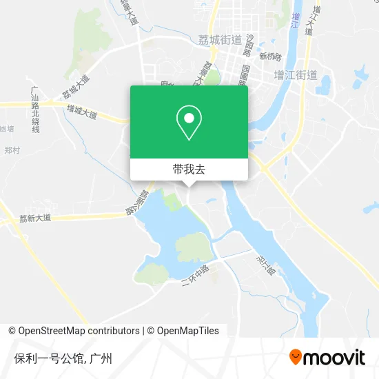 保利一号公馆地图