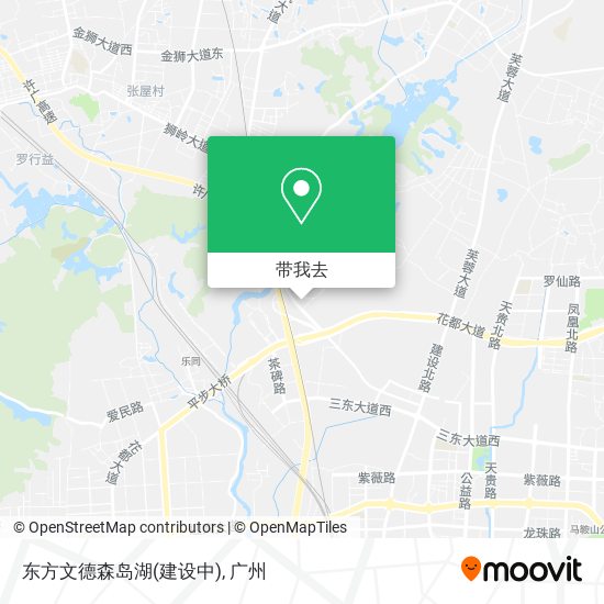 东方文德森岛湖(建设中)地图
