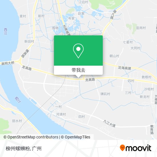 柳州螺蛳粉地图