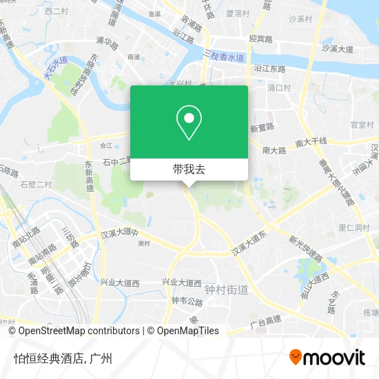怕恒经典酒店地图