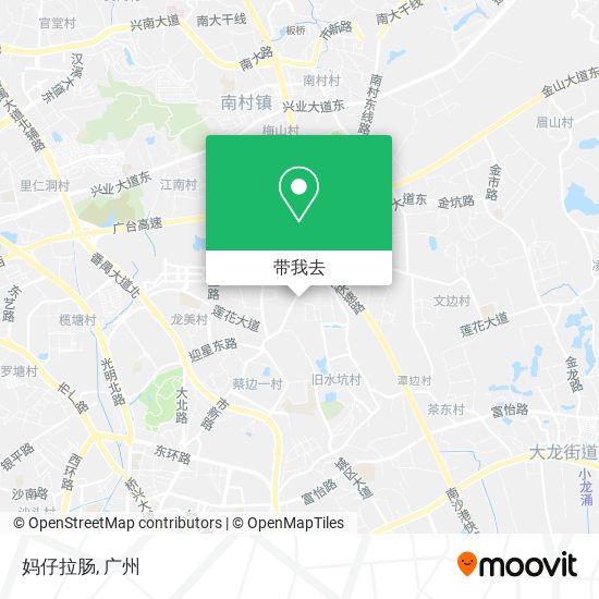 妈仔拉肠地图