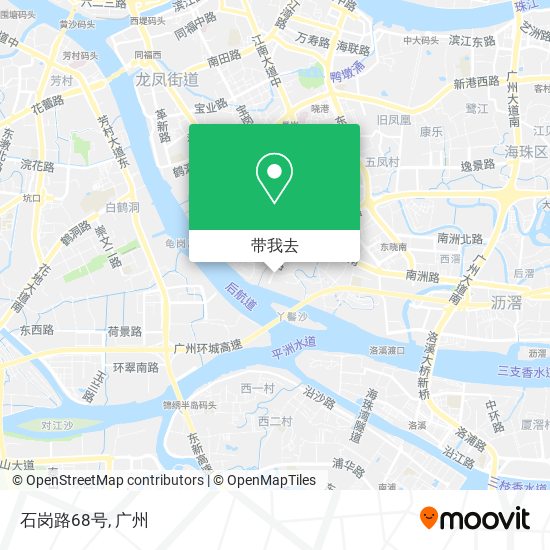 石岗路68号地图