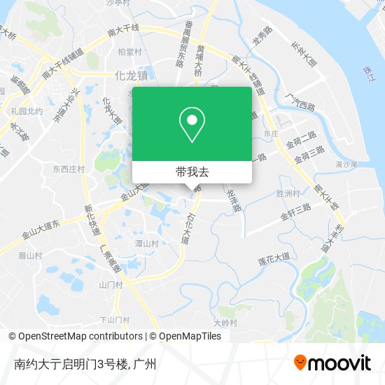 南约大亍启明门3号楼地图