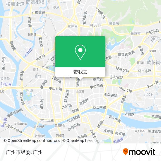 广州市经委地图