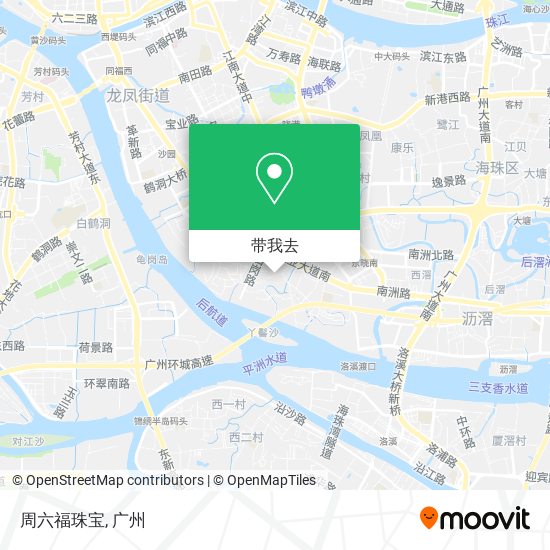 周六福珠宝地图