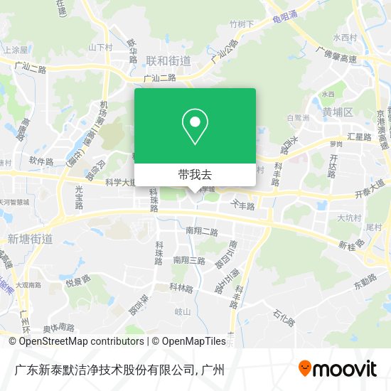 广东新泰默洁净技术股份有限公司地图