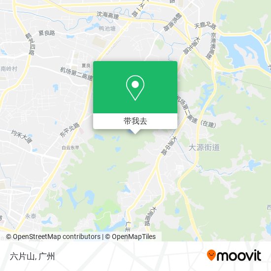 六片山地图