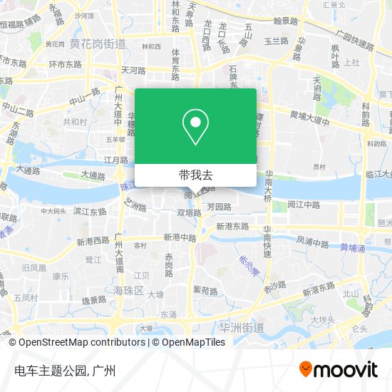 电车主题公园地图