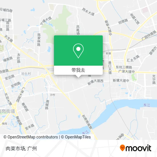 肉菜市场地图
