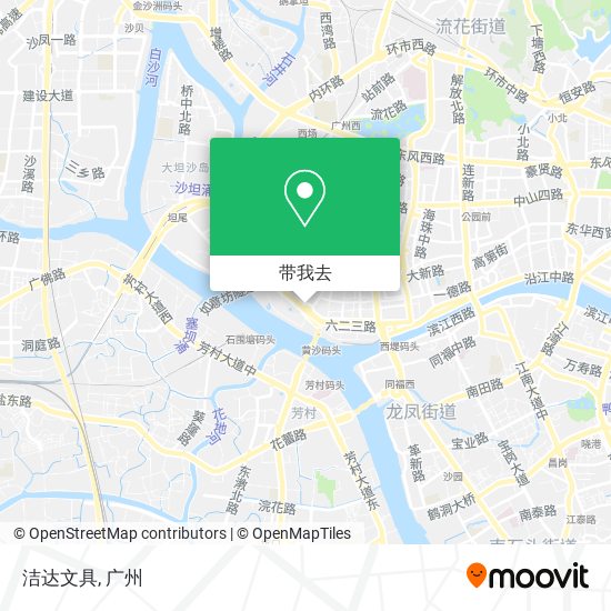 洁达文具地图