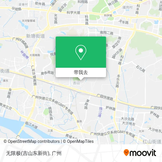无限极(吉山东新街)地图