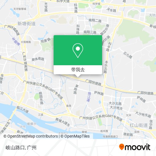 岐山路口地图