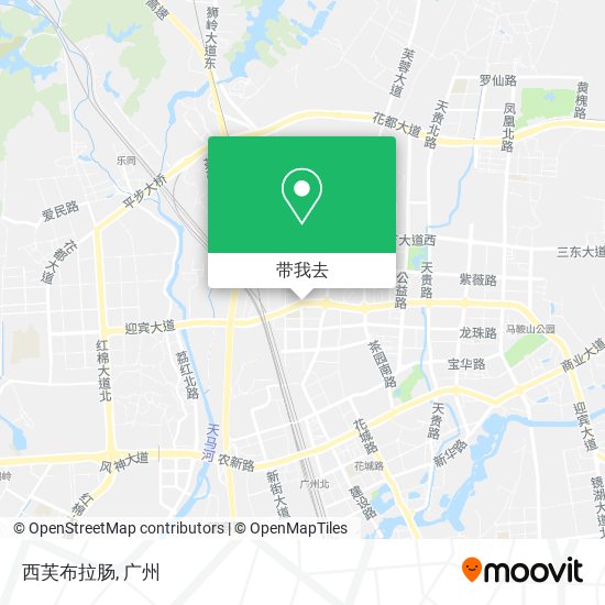 西芙布拉肠地图
