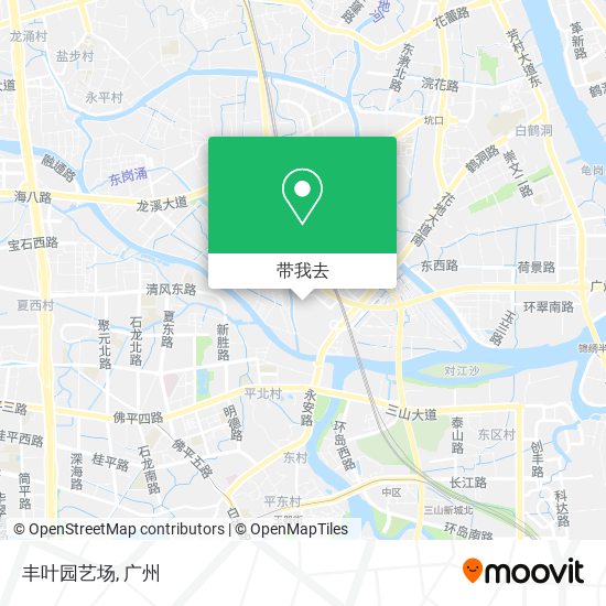 丰叶园艺场地图