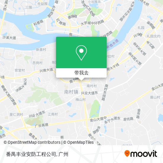 番禺丰业安防工程公司地图