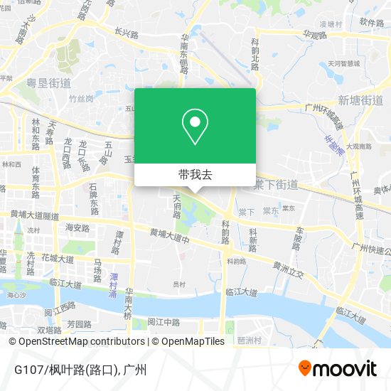 G107/枫叶路(路口)地图