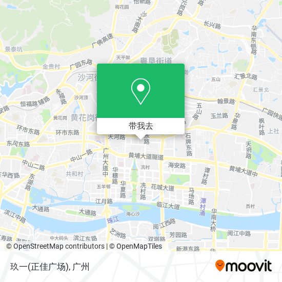 玖一(正佳广场)地图