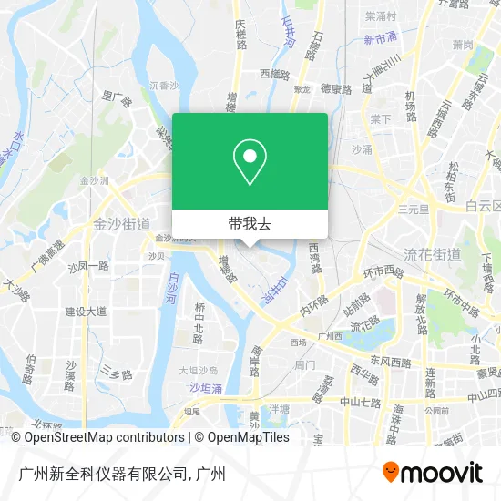 广州新全科仪器有限公司地图