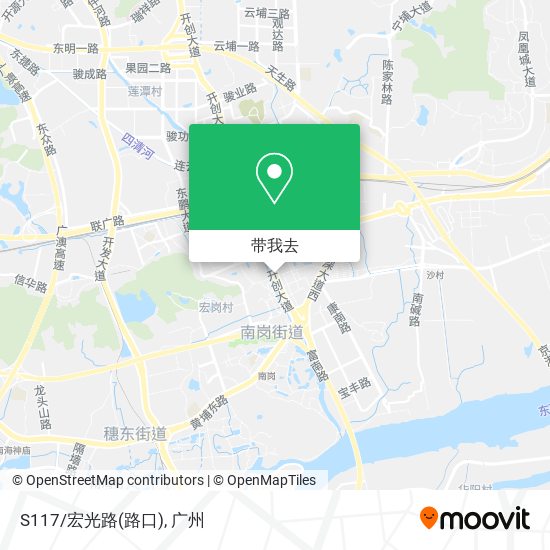S117/宏光路(路口)地图