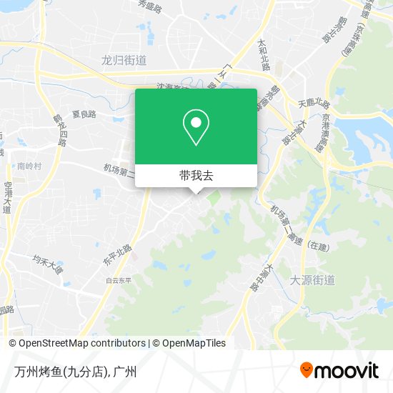 万州烤鱼(九分店)地图