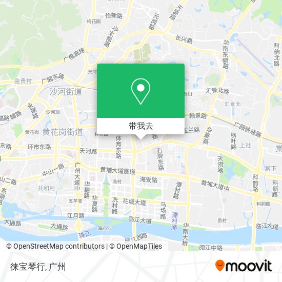 徕宝琴行地图