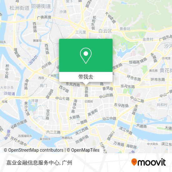 嘉业金融信息服务中心地图