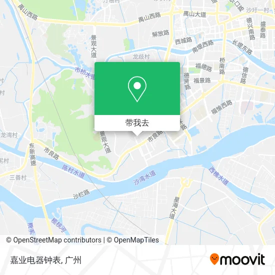 嘉业电器钟表地图