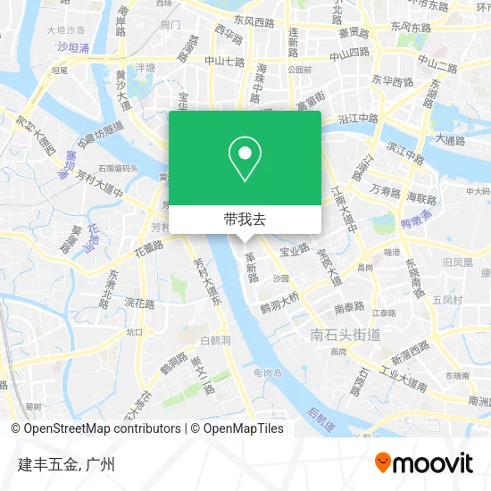 建丰五金地图