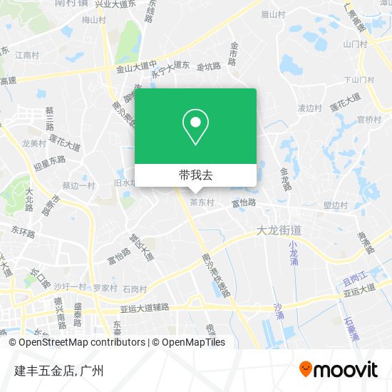建丰五金店地图