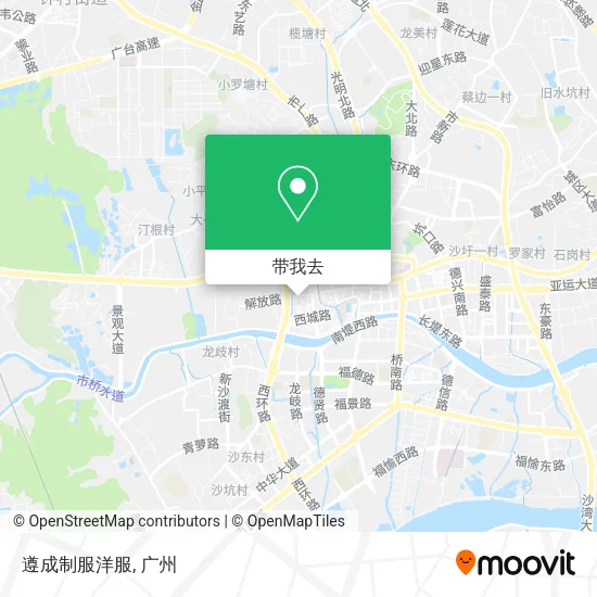 遵成制服洋服地图